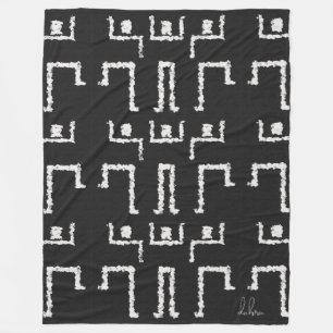 Tribal-Tanz Fleecedecke