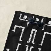 Tribal-Tanz Strandtuch (Beispiel)