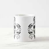 Tribal Tattoo Skull Kaffeetasse (Mittel)