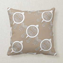 Tribal Tattoo Turtle Kissen