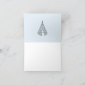 Tribal TeepeeBaby-Dusche Vielen Dank Hinweis Dankeskarte (Innenseite)