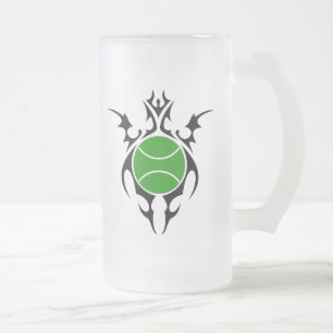 Tribal-Tennis Mattglas Bierglas