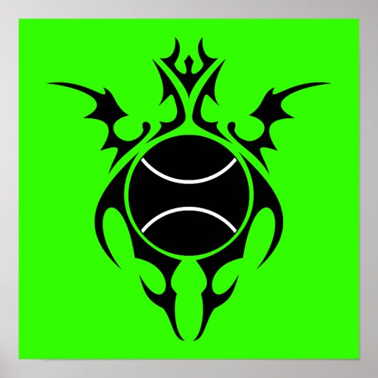 Tribal-Tennis Poster (Vorne)