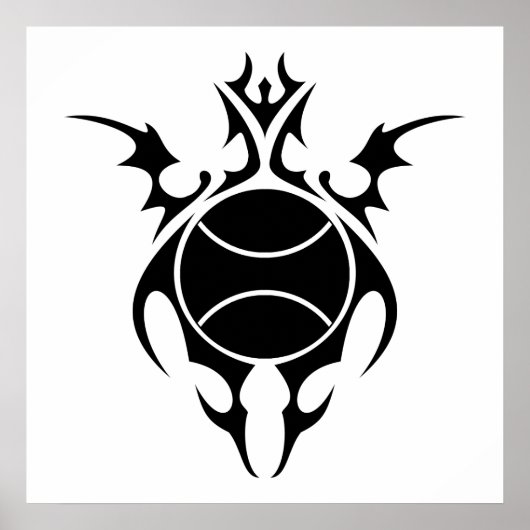 Tribal-Tennis Poster (Vorne)