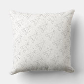 Tribal Tepee Muster Design Pillow Kissen (Rückseite)
