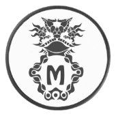 Tribal Texas Horned Lizard Toad Pride Eishockey Puck (Vorderseite)
