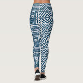 Tribal Textile Muster Leggings (Rückseite)
