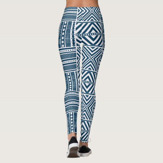 Tribal Textile Muster Leggings (Rückseite)