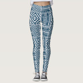 Tribal Textile Muster Leggings (Vorderseite)