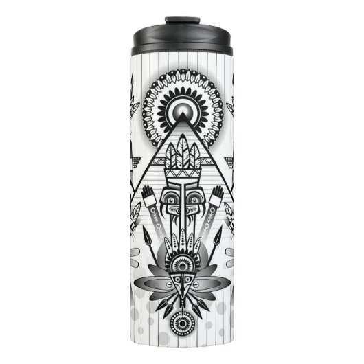 Tribal Thermosbecher (Vorderseite)