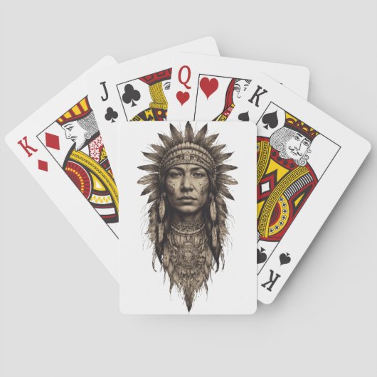 Tribal Threads Spielkarten (Rückseite)