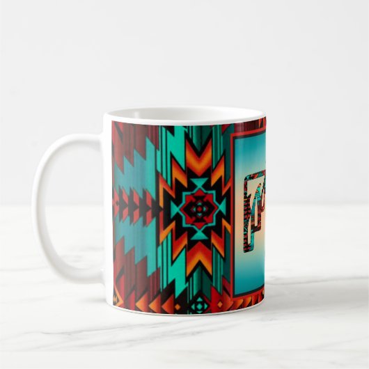 Tribal Thunderbird Coffee Tasse (Links)