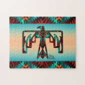 Tribal Thunderbird Jigsaw Puzzle (Horizontal)