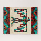 Tribal Thunderbird Jigsaw Puzzle (Horizontal)