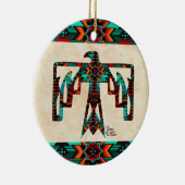 Tribal Thunderbird Keramik Ornament (Rechts)
