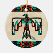 Tribal Thunderbird Keramik Ornament (Vorne)