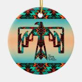 Tribal Thunderbird Keramik Ornament (Vorne)