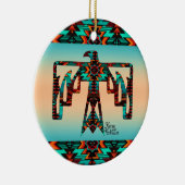 Tribal Thunderbird Keramik Ornament (Rechts)