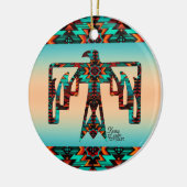 Tribal Thunderbird Keramik Ornament (Links)