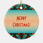 Tribal Thunderbird Keramik Ornament (Hinten)