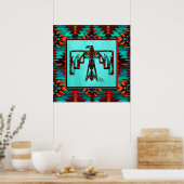Tribal Thunderbird Poster (Küche)