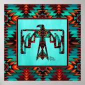 Tribal Thunderbird Poster (Vorne)