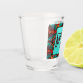 Tribal Thunderbird Shot Glass Schnapsglas (Links)