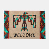 Tribal Thunderbird Welcome Doormat Fußmatte (Vorderseite)