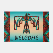 Tribal Thunderbird Welcome Doormat Fußmatte (Vorderseite)