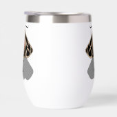 Tribal Tiger Moth Monogram (Rechts)