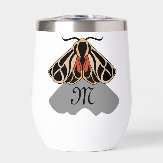 Tribal Tiger Moth Monogram (Vorderseite)