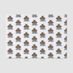 Tribal Tiger Moth Monogram Seidenpapier