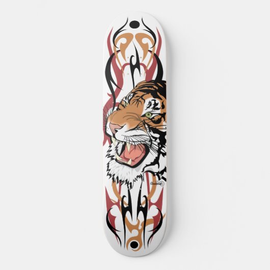 Tribal Tiger Pro Skateboard - 2 (Vorderseite)