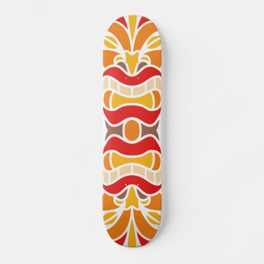 Tribal Tiki Skateboard (Vorderseite)