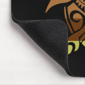 Tribal Turtle Erntedank Day Cool Polynesien Fallen Mousepad (Ecke)
