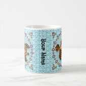 Tribal Turtle Kaffeetasse (Mittel)