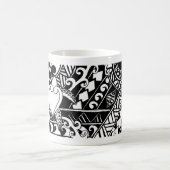 Tribal Turtle Polynesische Tasse (Mittel)