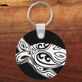 Tribal Turtle Schlüsselanhänger (Vorderseite)