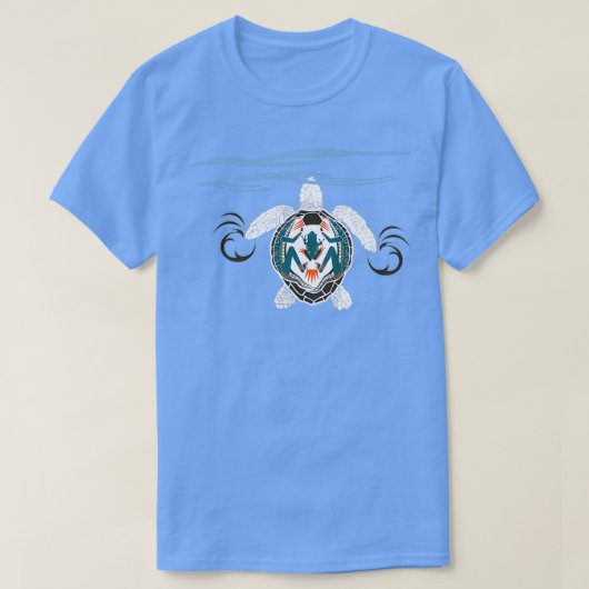 Tribal Turtle T-Shirt (Design vorne)
