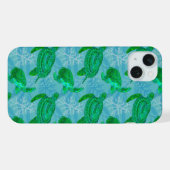 Tribal Turtles iPhone Hülle (Rückseite (Horizontal))