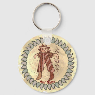 Tribal Two Hunter Rune Schlüsselanhänger