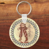 Tribal Two Hunter Rune Schlüsselanhänger (Vorderseite)