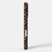 Tribal Vibes - Earthy Geometric Aztec Pattern Case-Mate iPhone Hülle (Rückseite / Rechts)