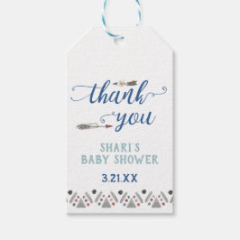 Tribal Vielen Dank für Ihre Unterstützung Tag Geschenkanhänger