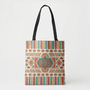 Tribal Vintage ethnische nahtlose Abbildung Tasche