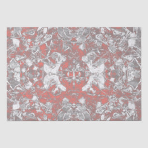 Tribal Vintage Kunst Grau Korallen Rosa Textur Des Seidenpapier