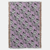 Tribal Walking Elephant Custom Throw Blanket Decke (Vorderseite Vertikal)