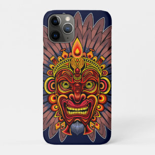 Tribal Warrior King Ritual Mask Case-Mate iPhone Hülle