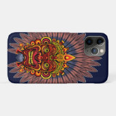 Tribal Warrior King Ritual Mask Case-Mate iPhone Hülle (Rückseite (Horizontal))