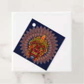 Tribal Warrior King Ritual Mask Geschenkanhänger (Beispiel)